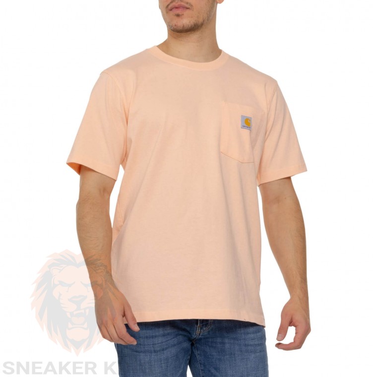 Футболка Carhartt Relaxed Fit Heavyweight Logo Graphic T-Shirt  106149-Q74
